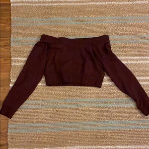 Forever 21 Sleeveless Crop Sweater